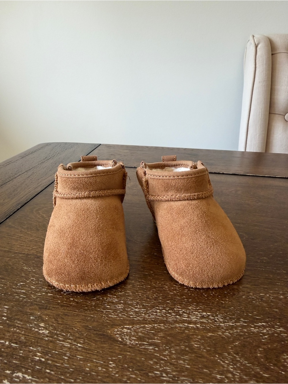 UGG Baby Chestnut Booties size 6-12 months